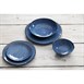Bols plats Olympia Denim Blue 220 mm (lot de 6)
