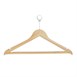 Cintres antivol en bois Bolero (lot de 10)
