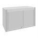 Armoire murale en acier inoxydable Vogue 650x1200x400mm