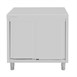 Armoire sur pieds en acier inoxydable Vogue 900x900x600mm