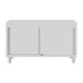 Armoire sur pieds en acier inoxydable Vogue 900x1500x600mm