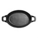 Plat à oreilles ovale en fonte Olympia 220 x 150 mm