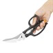 Ciseaux de cuisine professionnels multiusage en inox Vogue