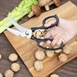 Ciseaux de cuisine professionnels multiusage en inox Vogue