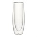 Verres à champagne sans pied double paroi Utopia 16cl (lot de 6)