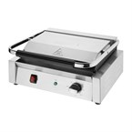 Grand gril de contact simple Bistro Buffalo lisse/lisse