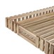 Grand casier en acacia Olympia 510x356mm