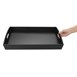 Grand plateau de service Olympia en bambou noir 510x350mm