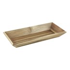 Plateau rectangulaire en acacia Olympia 380x180mm