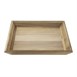 Plateau rectangulaire en acacia Olympia 380x355mm