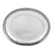 Plat ovale en acier inoxydable martelé Olympia 280x230mm