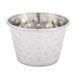 Pots à sauce en acier inoxydable martelé Olympia 70ml (lot de 12)