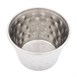 Pots à sauce en acier inoxydable martelé Olympia 70ml (lot de 12)