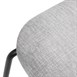 Chaises Bolero Fairfield noires et grises (lot de 2)