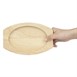 Planche en hévéa pour plat ovale en fonte Olympia 230x135mm pour FW818