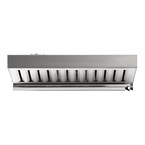 Hotte d'extraction pour four combiné à écran tactile Buffalo 7 x GN 1/1 CK079