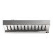 Hotte d'extraction pour four combiné à écran tactile Buffalo 7 x GN 1/1 CK079