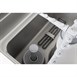 Buffalo Digital Pass Through Dishwasher with Drain Pump 500mm Basket