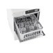 Lave-verres digital de comptoir Buffalo casier 350mm