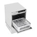 Lave-verres digital Buffalo avec pompe de vidange casier 400mm