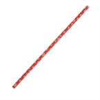 Pailles en papier Fiesta Compostable flocon de neige 210mm (lot de 250)