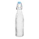 Bouteilles d'eau rainurées à bouchon mécanique Olympia 500ml (lot de 6)