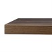 Table carrée Bolero Complete effet bois foncé 700mm
