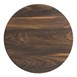 Table ronde Bolero Complete effet bois foncé 600mm