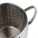 Mugs en acier inoxydable martelé Olympia Barware 440ml 