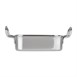 Plat de présentation en inox rectangulaire Olympia 140x90mm