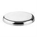 Plat rond en acier inoxydable martelé Olympia 320x35mm
