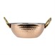 Plat Kadai en cuivre avec poignées en inox revêtement laiton Olympia 400ml