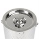 Seau à glace en inox double paroi Olympia Geo 2L