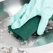 Grands tampons à récurer Jantex verts (lot de 10)