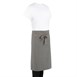 Tablier bistro en toile de coton Southside kaki
