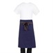 Tablier bistro en toile de coton Southside marine
