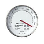 Thermomètre à viande à cadran en inox KitchenAid Global