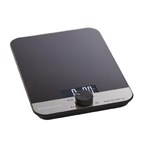Balance de cuisine digitale en verre KitchenAid noire 5kg