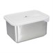 Plat de stockage alimentaire en acier inoxydable tout-en-un Masterclass 2L