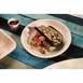 Assiettes creuses rondes en feuilles de palmier Fiesta Compostable 175mm (lot de 100)