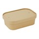 Couvercles en papier Fiesta Recyclable pour barquettes rectangulaires (Lot de 300)