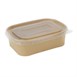 Couvercles en PP Fiesta Recyclable pour barquettes rectangulaires (Lot de 300)
