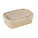 Couvercles en PET Fiesta Recyclable pour barquettes rectangulaires (Lot de 300)