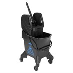 Seau essoreur haut 20 litres Jantex marquage bleu