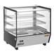 Vitrine chauffante de comptoir carrée Buffalo 120L