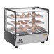 Vitrine chauffante de comptoir carrée Buffalo 120L