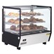 Vitrine chauffante de comptoir carrée Buffalo 120L