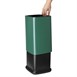 Poubelle carrée Bolero verte 10L
