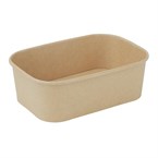 Barquettes alimentaires rectangulaires Fiesta Recyclable 750ml (lot de 300)