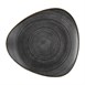 Assiettes Lotus Churchill Stonecast Raw noires 254mm (Lot de 12)